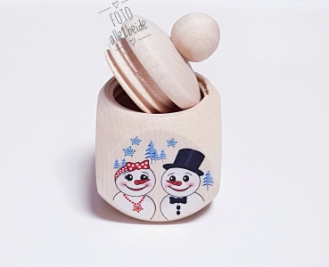 Holzdose "Winterzauber"