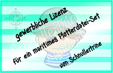 Gewerbliche Lizenz für Schnullertrine Plotterdateien