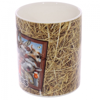 Tasse "Farmtiere Selfie"