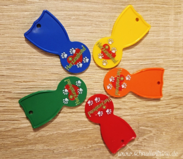 Rückholchip "Herzenshund" Farbwahl