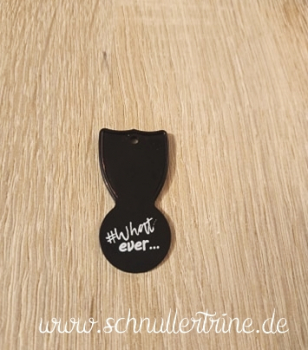 Rückholchip"What ever" schwarz