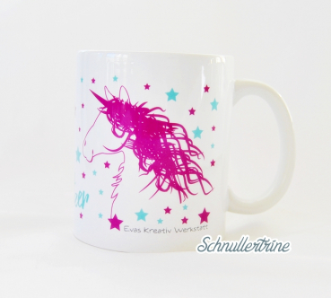 Tasse "Einhorn Glitzer"