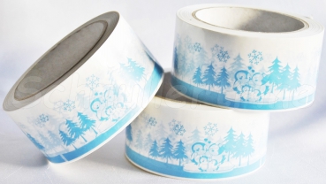 Klebeband "Pinguinliebe" eisblau 1 Stück