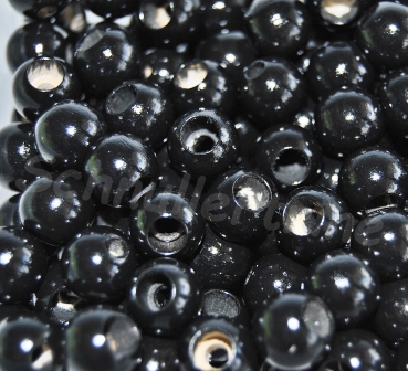 Sicherheitsperlen 10mm, schwarz, 30 Stück