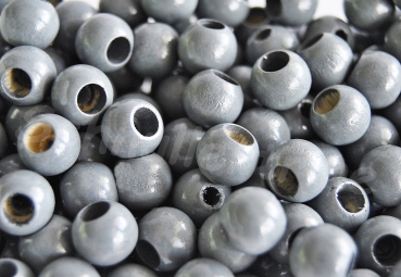 Sicherheitsperlen 10mm, grau, 30 Stück