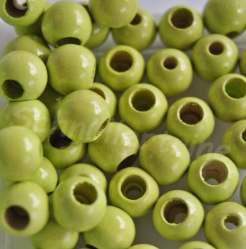 Sicherheitsperlen 10mm, lemon, 30 Stück