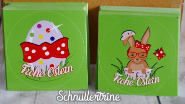 Aufkleber "Frohe Ostern" 50 Stück, Motivwahl
