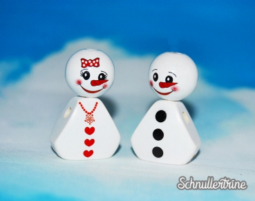 Bastelset "Mr. & Mrs. Snowman"