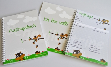Auftragsbuch "Eichhörnchen"