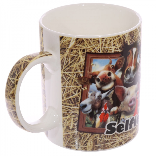 Tasse "Farmtiere Selfie"