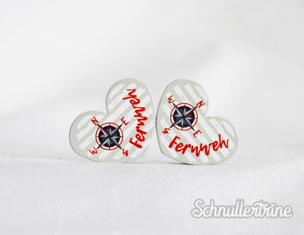 Motivherzen "Fernweh" Farbwahl