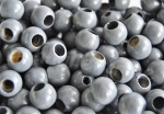 Sicherheitsperlen 10mm, grau, 30 Stück