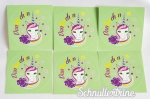 Dankeschönaufkleber "Stardust Unicorn" 50 Stück