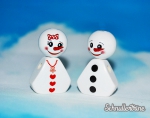 Bastelset "Mr. & Mrs. Snowman"
